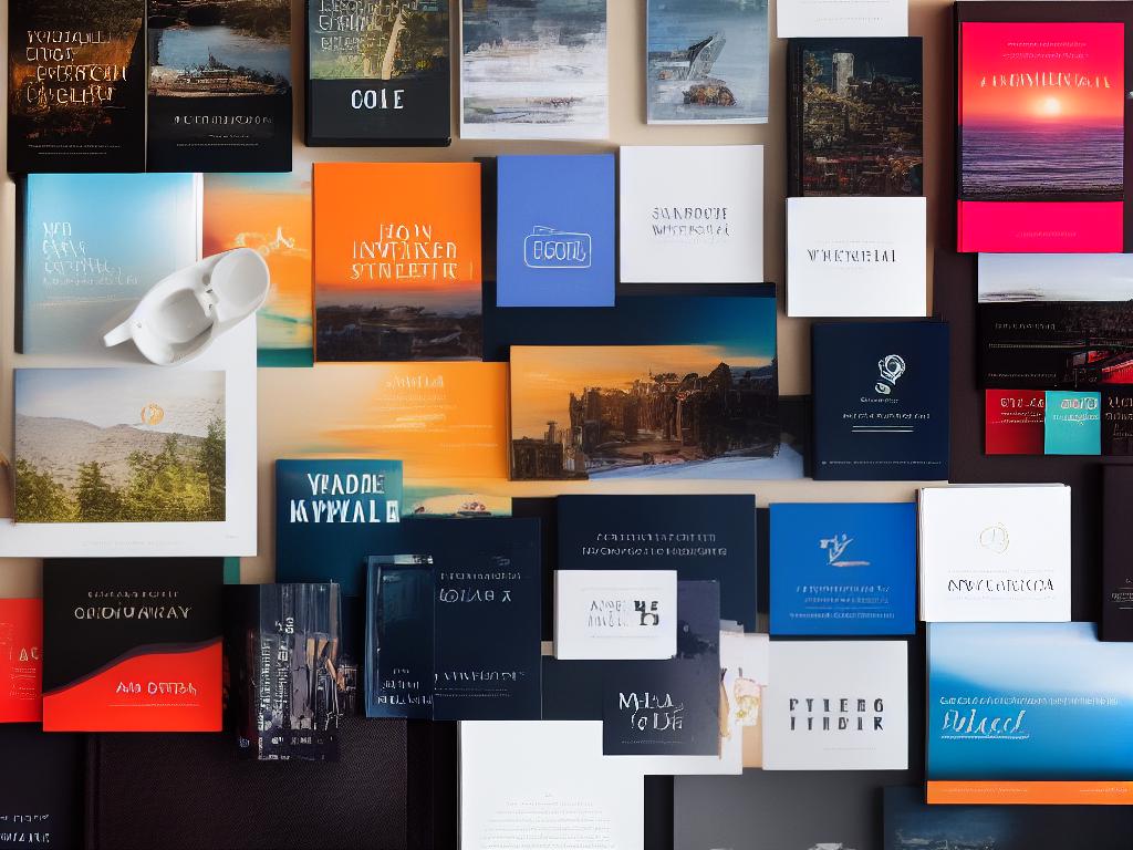 Image of various print-on-demand products like books, apparel, mugs, and more.