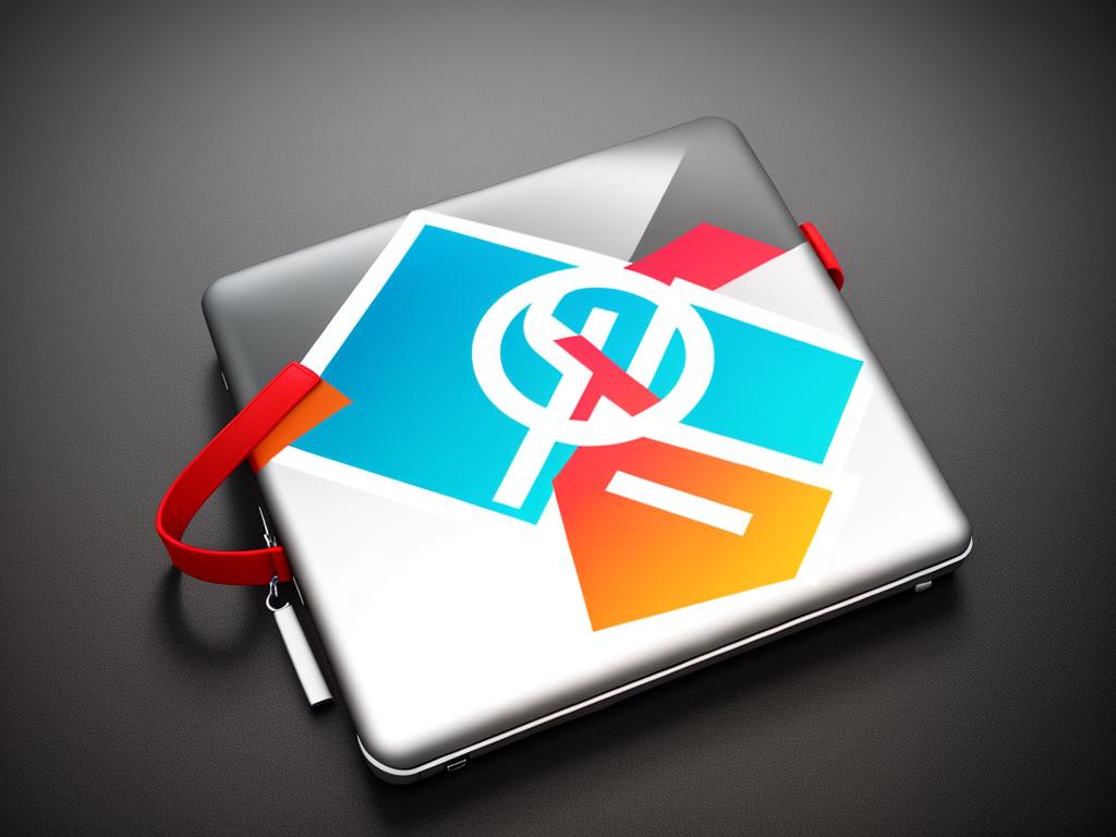 Illustration of a laptop and a money bag, representing the connection between SEO and affiliate marketing