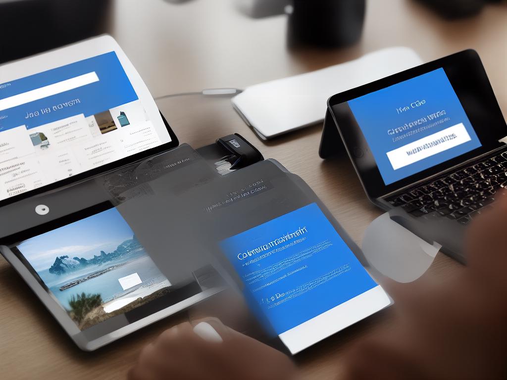 Image illustrating the concept of print-on-demand services